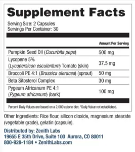 TitanFlow-Supplement-Facts