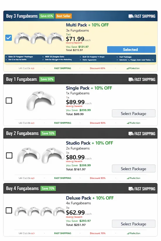 FungaBeam FungaBeam Price