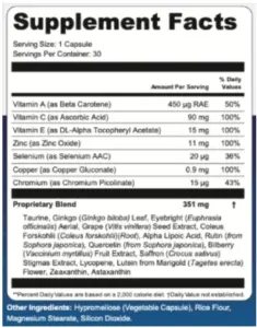VisiFlora-Supplement-Facts